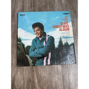 Elvis Presley Elvis' Christmas Album Vintage Vinyl Record 70s